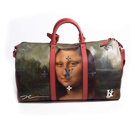 louis vuitton bags with mona lisa|jeff koons mona lisa.